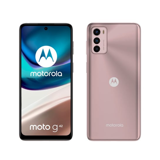 Smartfon Motorola moto g42, 4/128GB, Metallic Rosé Motorola