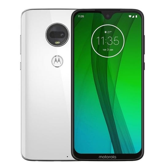Smartfon Motorola moto G7, 4/64 GB, biały Motorola