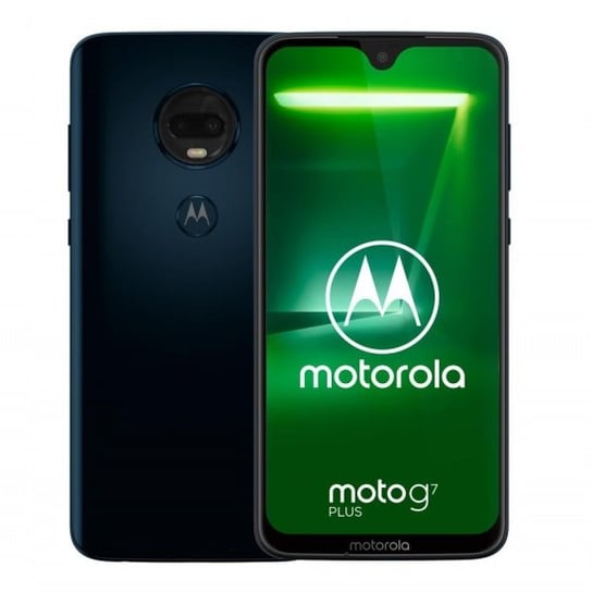 Smartfon Motorola moto G7 Plus, 4/64 GB, granatowy Motorola