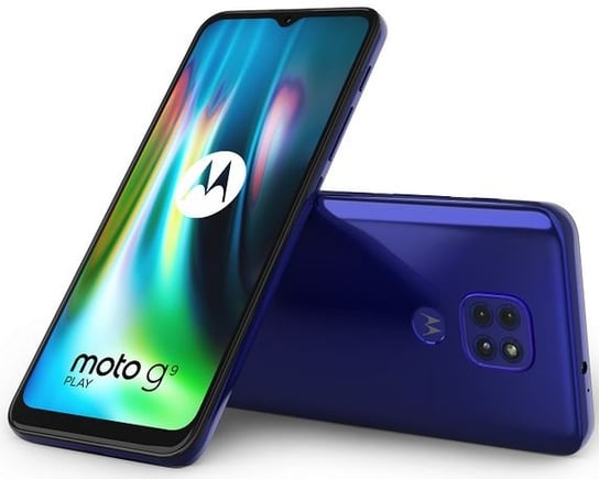 Smartfon Motorola moto G9 Play, 4/64 GB, niebieski Motorola