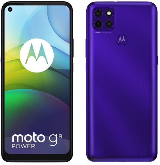 Smartfon Motorola moto G9 Power, 4/128 GB, fioletowy Motorola