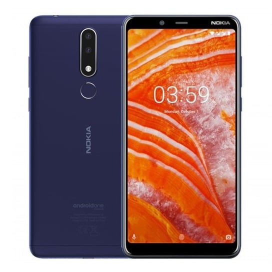 Smartfon Nokia 3.1 Plus, 3/32 GB, niebieski Nokia