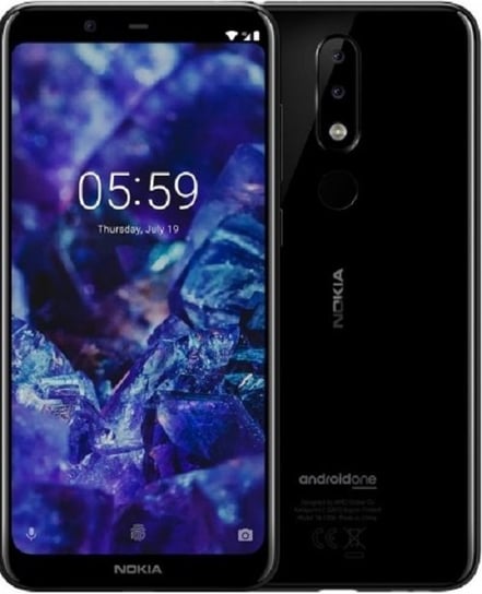 Smartfon Nokia 5.1, 3/32 GB, czarny Nokia