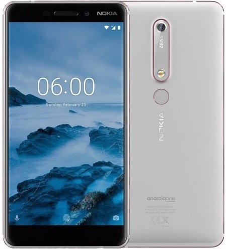 Smartfon Nokia 6.1 2018, 3/32 GB, biały Nokia