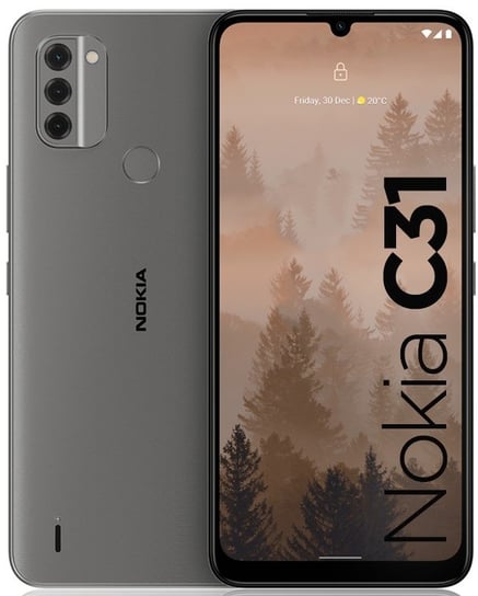 Smartfon Nokia C31, 4/128 GB, czarny Nokia