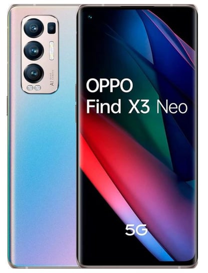 Smartfon Oppo Find X3 Neo, 5G, 12/256 GB, srebrny Oppo