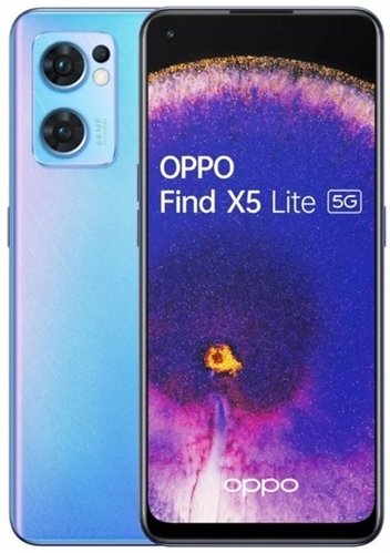 Smartfon Oppo Find X5 Lite, 5G, 8/256 GB, niebieski Oppo