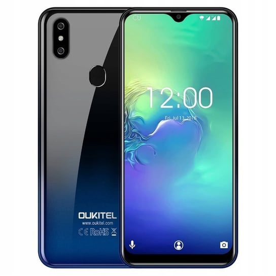 Smartfon OUKITEL C15 Pro, 3/32 GB, niebieski Oukitel