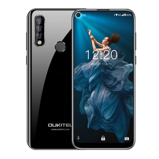 Smartfon OUKITEL C17 Pro, 4/64 GB, czarny Oukitel