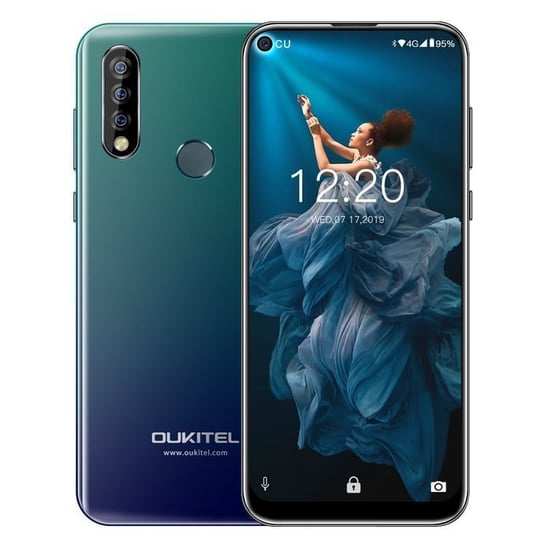 Smartfon OUKITEL C17 Pro, 4/64 GB, niebieski Oukitel