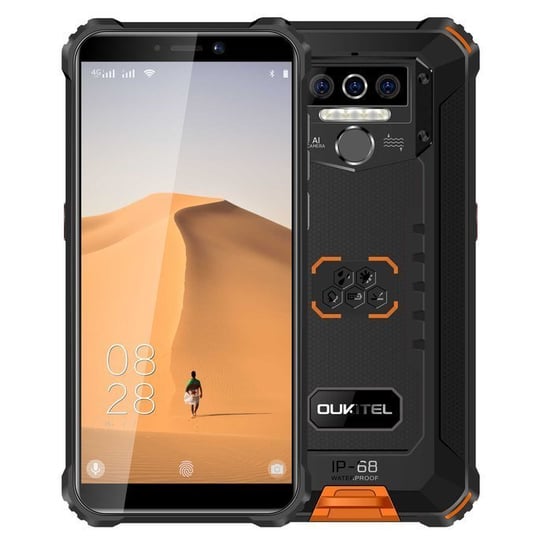 Smartfon OUKITEL WP5 Pro, 4/64 GB, pomarańczowy Oukitel