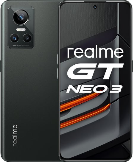 Smartfon Realme Gt Neo 3, 12/256 GB, czarny Realme