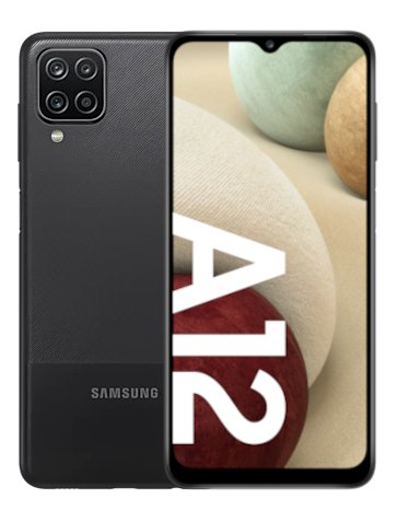 Smartfon Samsung Galaxy A12, 4/64 GB, czarny Samsung