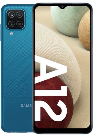 Smartfon Samsung Galaxy A12, 4/64 GB, niebieski Samsung