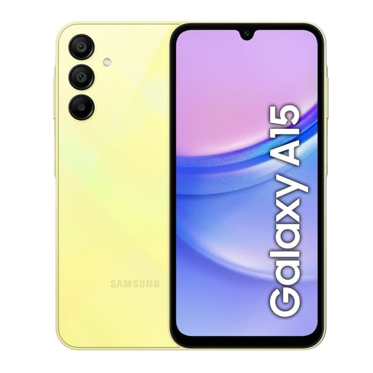 Smartfon Samsung Galaxy A15 (4/128GB), Żółty Samsung