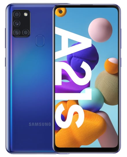 Smartfon Samsung Galaxy A21s, 3/32 GB, niebieski Samsung