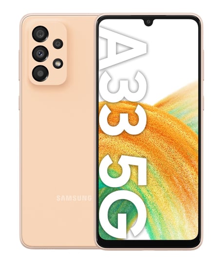 Smartfon Samsung Galaxy A33 5G, 6/128 GB, pomarańczowy Samsung