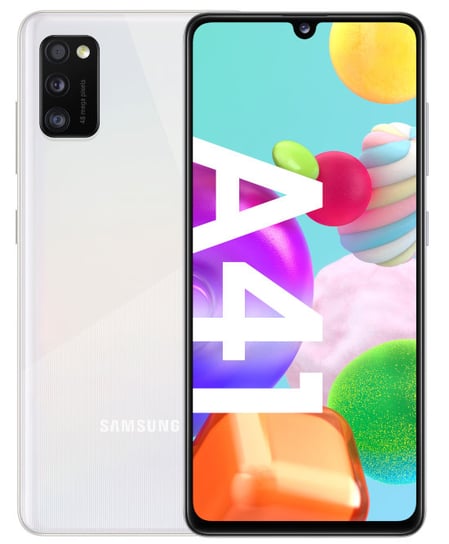Smartfon Samsung Galaxy A41, 4/64 GB, biały Samsung