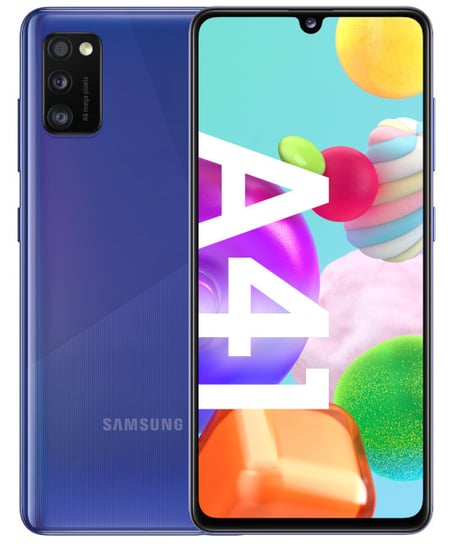 Smartfon Samsung Galaxy A41, 4/64 GB, niebieski Samsung