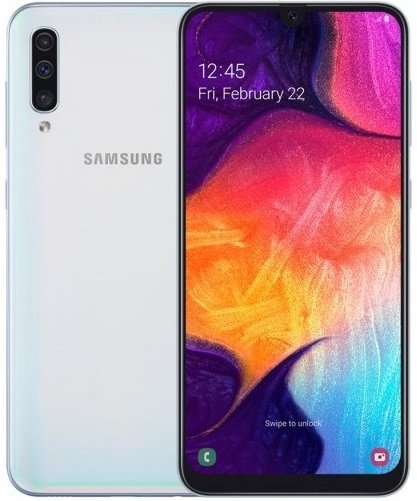 Smartfon Samsung Galaxy A50, 4/128 GB, biały Samsung