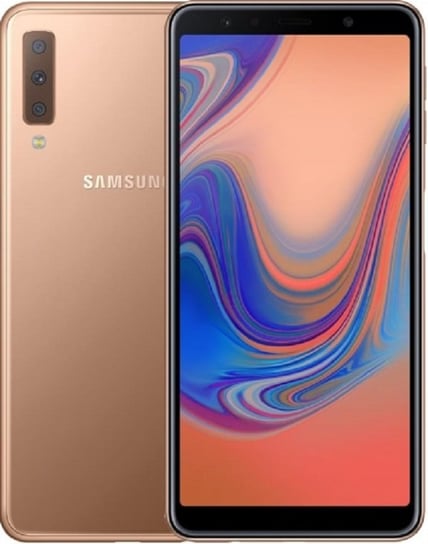 Smartfon Samsung Galaxy A7 2018, 4/64 GB, złoty Samsung