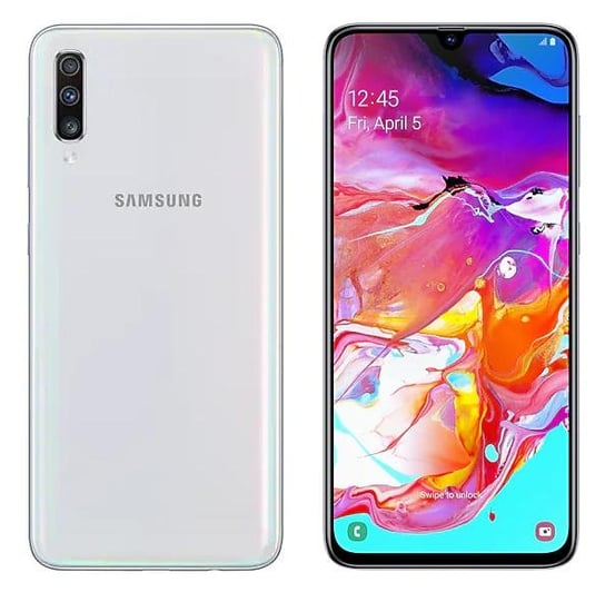 Smartfon Samsung Galaxy A70, 6/128 GB, biały Samsung