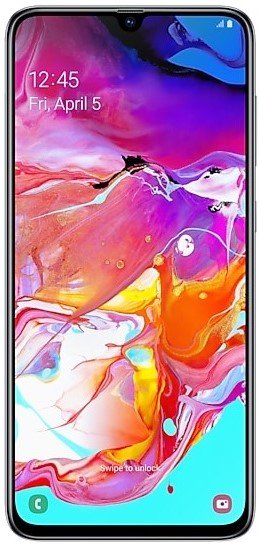 Smartfon Samsung Galaxy A70, 6/128 GB, biały Samsung Electronics