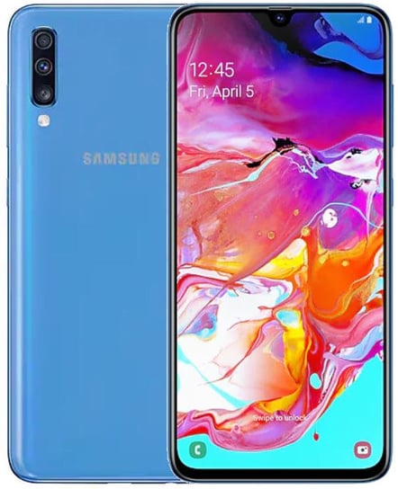 Smartfon Samsung Galaxy A70, 6/128 GB, niebieski Samsung