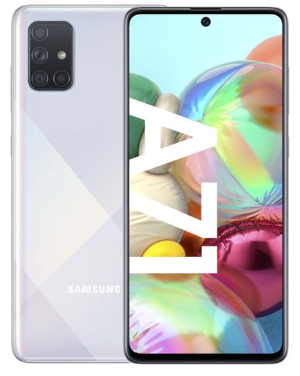 Smartfon Samsung Galaxy A71, 6/128 GB, srebrny Samsung