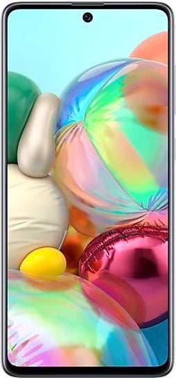 Smartfon Samsung Galaxy A71, 6/128 GB, srebrny Samsung