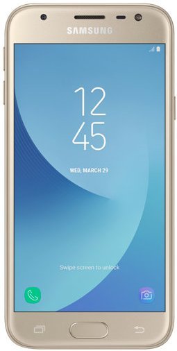 Smartfon Samsung Galaxy J3, 2/16 GB, złoty Samsung