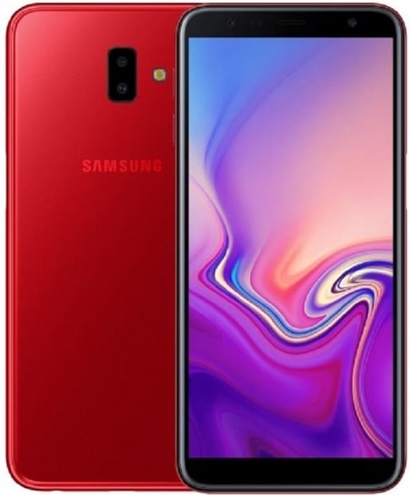 Smartfon Samsung Galaxy J6+, 3/32 GB, czerwony Samsung