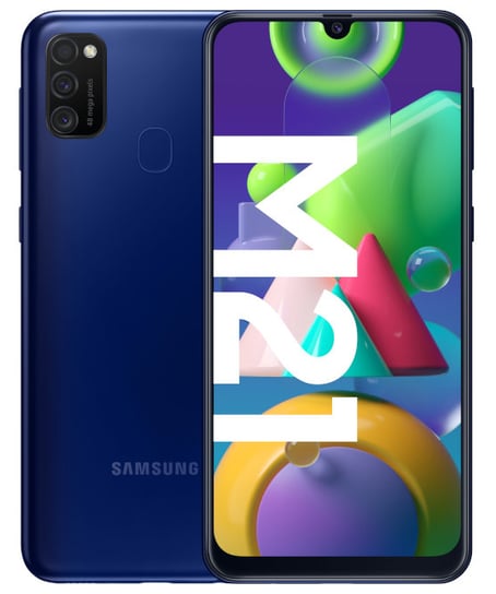 Smartfon Samsung Galaxy M21, 4/64 GB, niebieski Samsung