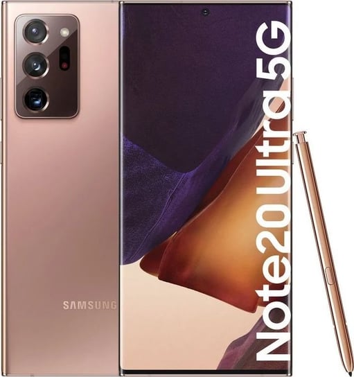 Smartfon Samsung Galaxy Note20 Ultra, 5G, 12/256 GB, brązowy Samsung Electronics