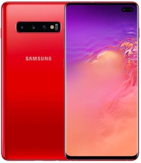 Smartfon Samsung Galaxy S10+, 8/128 GB, czerwony Samsung