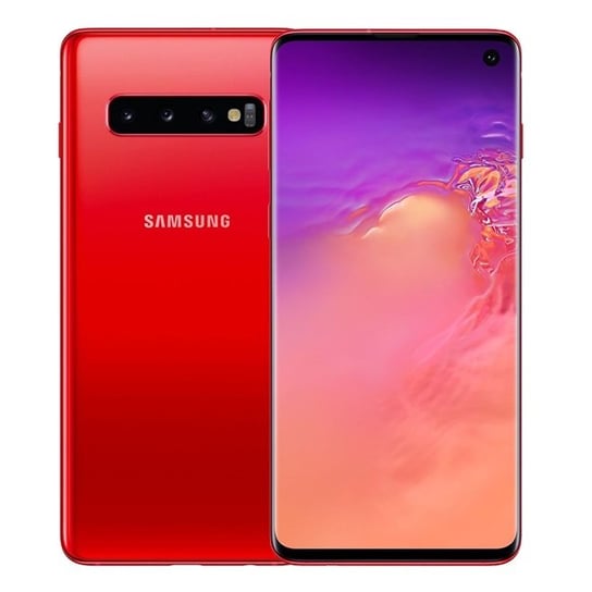 Smartfon Samsung Galaxy S10, 8/128 GB, czerwony Samsung