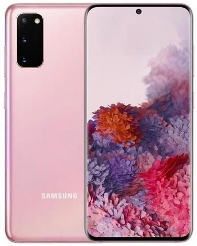 Smartfon Samsung Galaxy S20, 5G, 12/128 GB, różowy Samsung