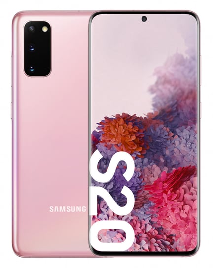 Smartfon Samsung Galaxy S20, 8/128 GB, różowy Samsung Electronics