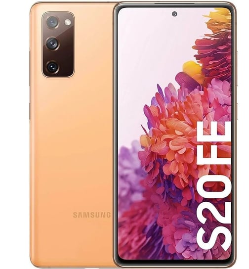 Smartfon Samsung Galaxy S20 FE, 5G, 128 GB, pomarańczowy Samsung