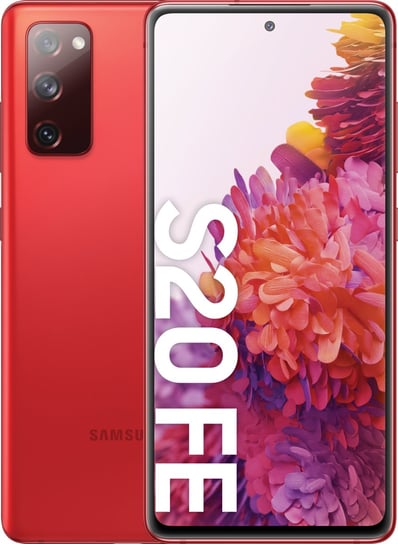 Smartfon Samsung Galaxy S20 FE 5G, 6/128 GB, czerwony Samsung