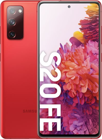 Smartfon Samsung Galaxy S20 FE, 6/128 GB, czerwony Samsung Electronics