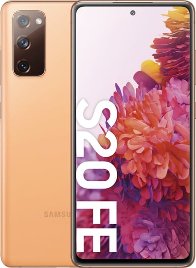 Smartfon Samsung Galaxy S20 FE, 6/128 GB, pomarańczowy Samsung