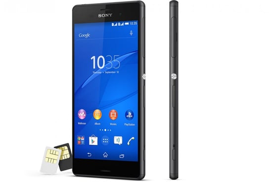 Smartfon Sony Xperia Z3, 16 GB, czarny Sony