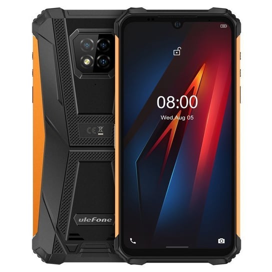 Smartfon Ulefone Armor 8, 4/64 GB, pomarańczowy Ulefone