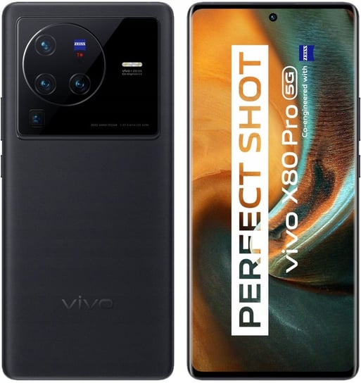 SMARTFON VIVO X80 Pro 5G 12/256GB Czarny Vivo