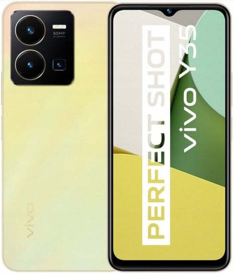 Smartfon Vivo Y35, 8/256 GB, złoty VIVO