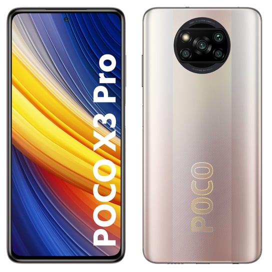 Smartfon Xiaomi Poco X3 Pro, 8/256 GB, złoty Xiaomi