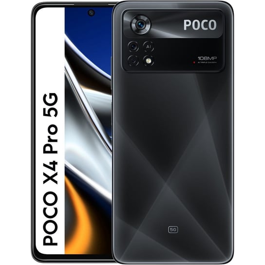Smartfon Xiaomi Poco X4 Pro, 5G, 6/128 GB, czarny Xiaomi