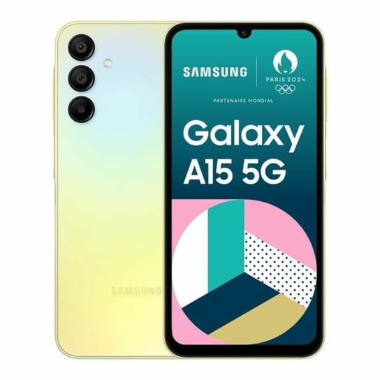 Smartfony Samsung A15 4 GB RAM 128 GB Żółty Inna marka