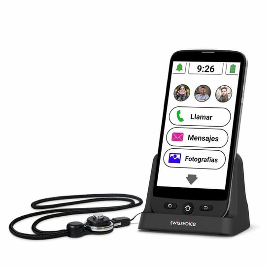 Smartfony Swiss Voice S510-C Czarny Swissvoice